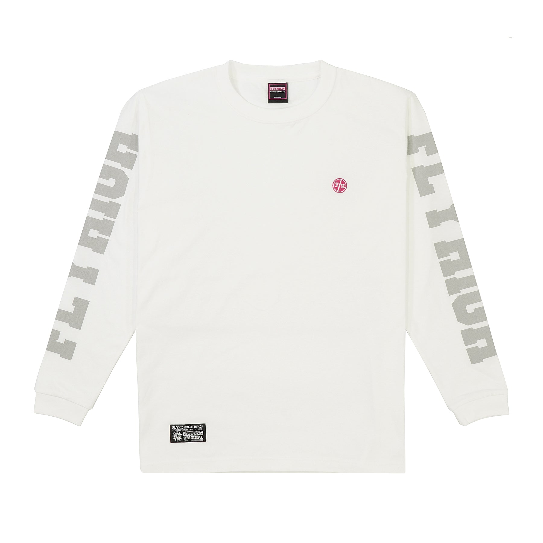 サントスピンク frankygrow SQUARE FOIL L/S TEE PINK | tatihome.com