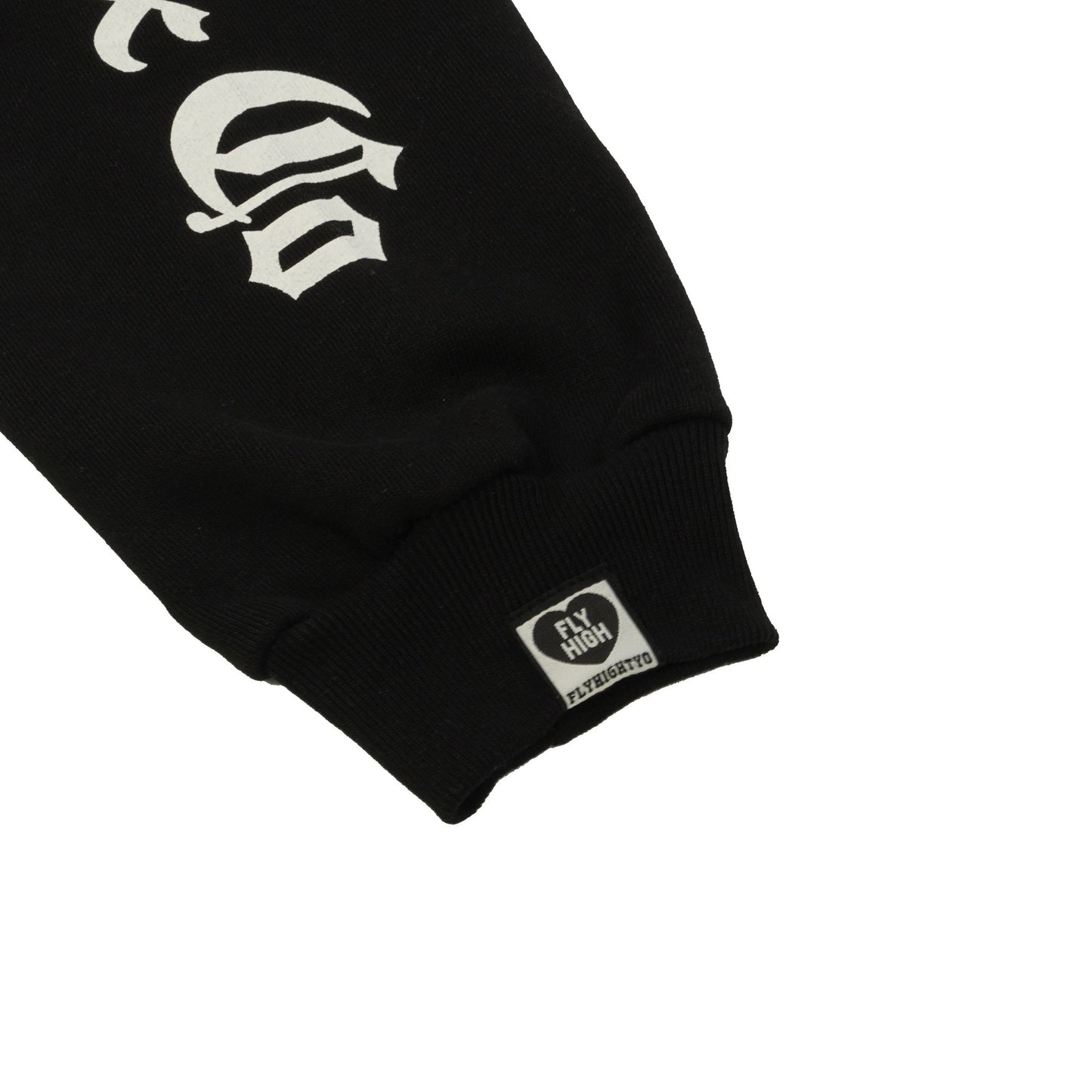 FLYHIGH AND CO LOGO PULLOVER HOODIE BLACK - FLYHIGHCLOTHING® OFFICIAL STORE
