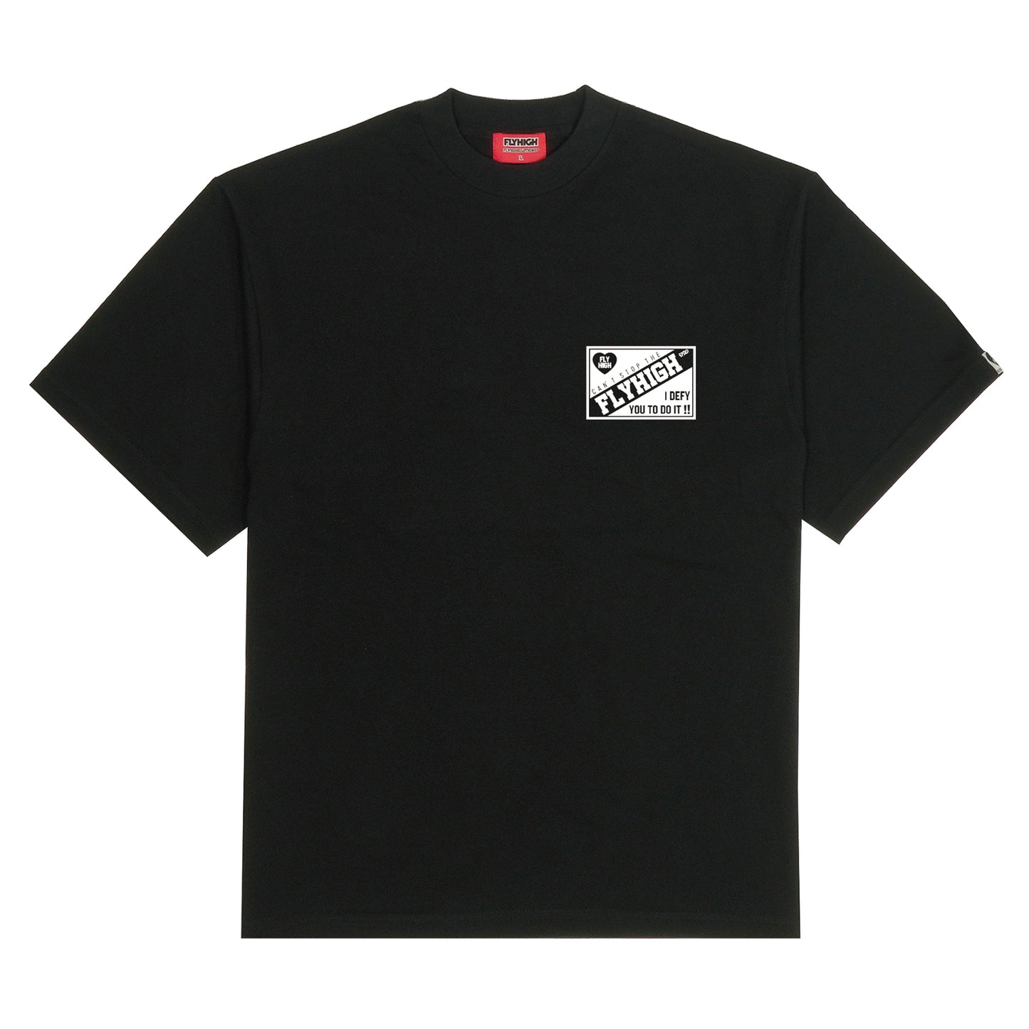 FLYHIGH  I DEFY T-SHIRT BLACK