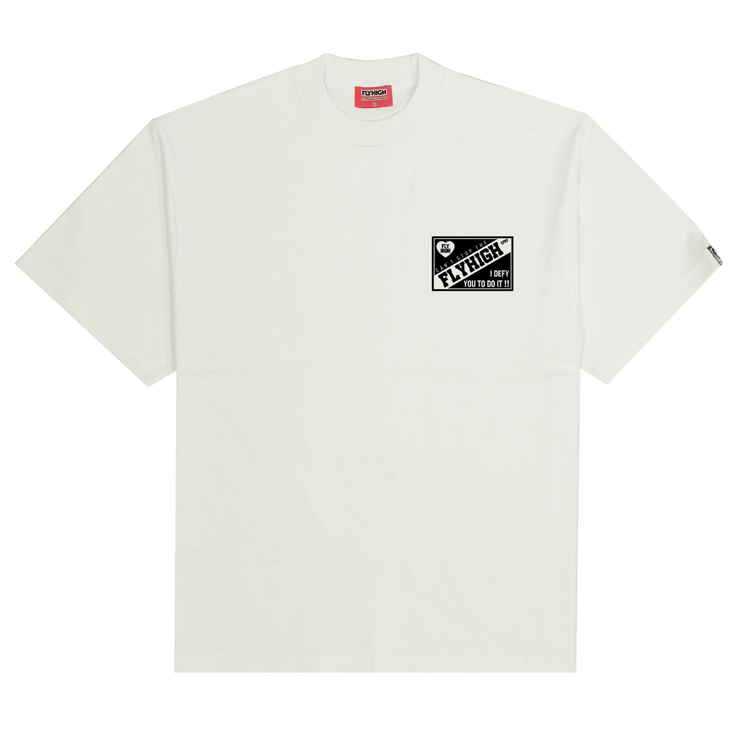 FLYHIGH I DEFY T-SHIRT WHITE