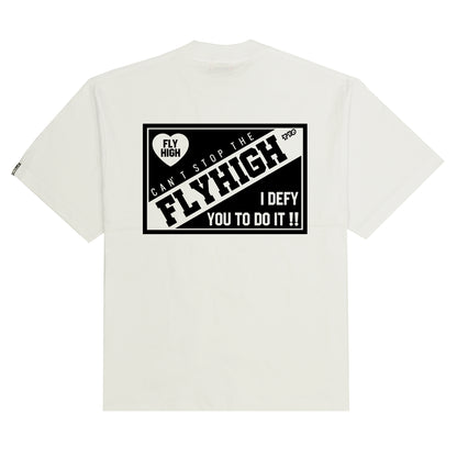 FLYHIGH I DEFY T-SHIRT WHITE