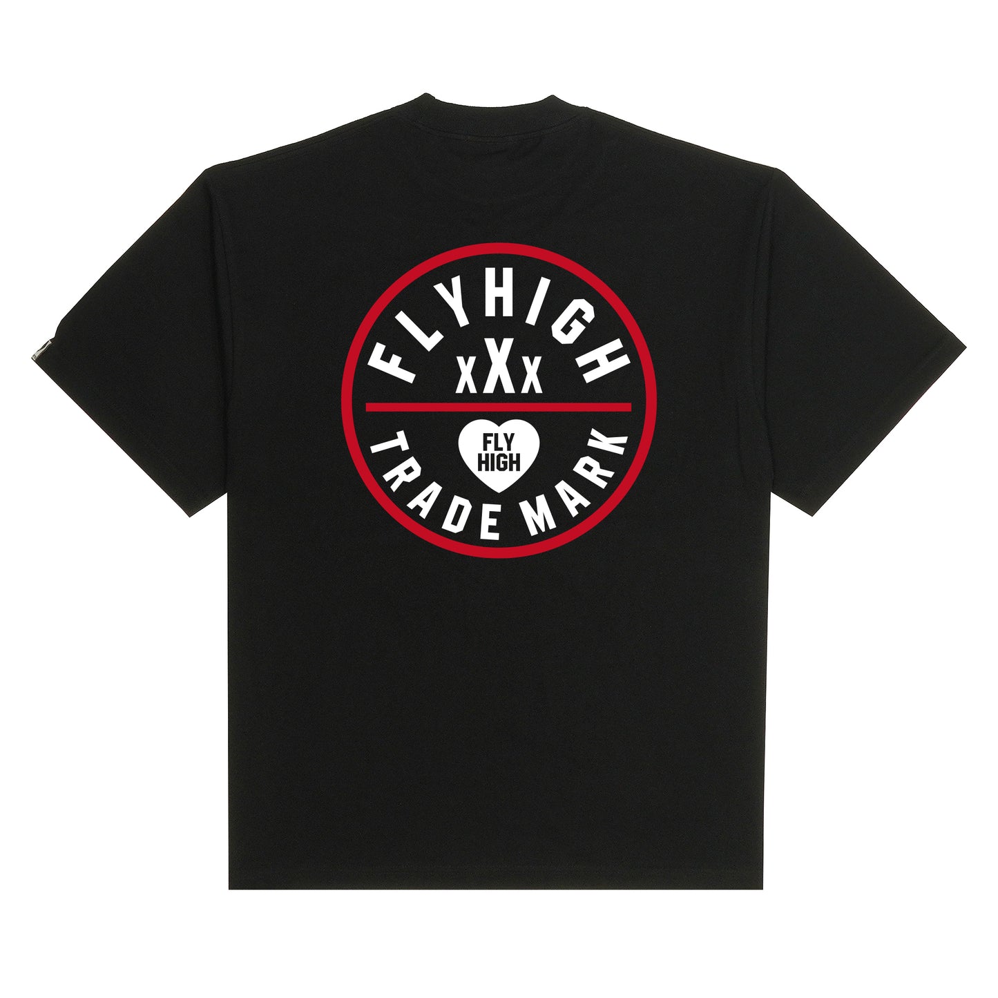 FLYHIGH TRADE MARK T-SHIRT BLACK