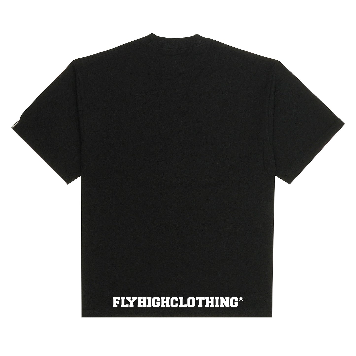 FLYHIGH OPEN YOUR T-SHIRT BLACK