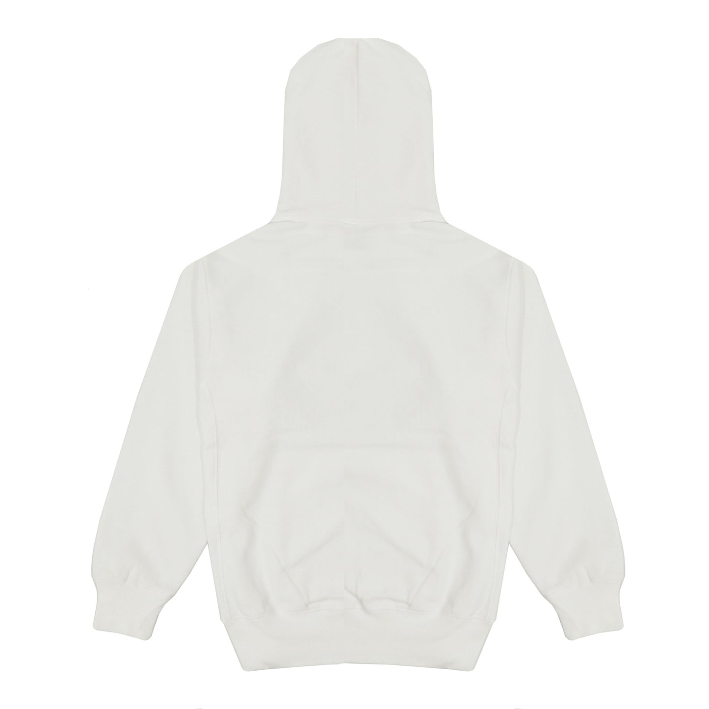 FLYHIGH BOX LOGO PULLOVER HOODIE WHITE