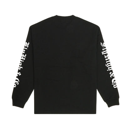 FLYHIGH AND CO LOGO L/S T-SHIRT BLACK【予約商品】【12月下旬入荷予定】