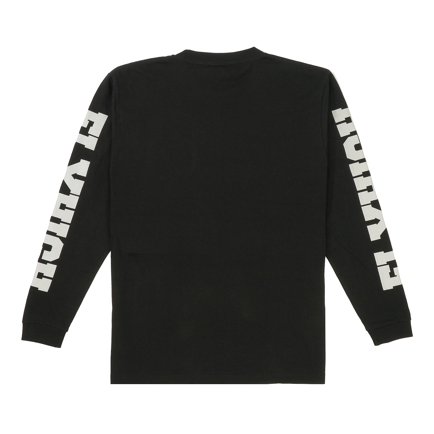 FLYHIGH SLEEVE LOGO L/S T-SHIRT BLACK