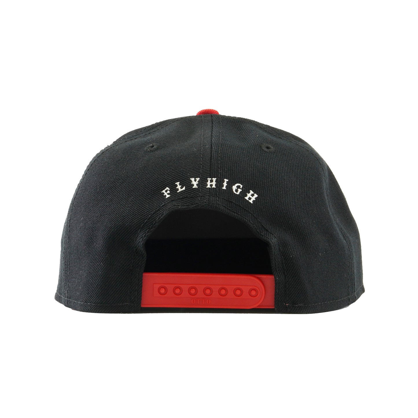 FLYHIGH SNAP BACK BASEBALL CAP RED/BLK