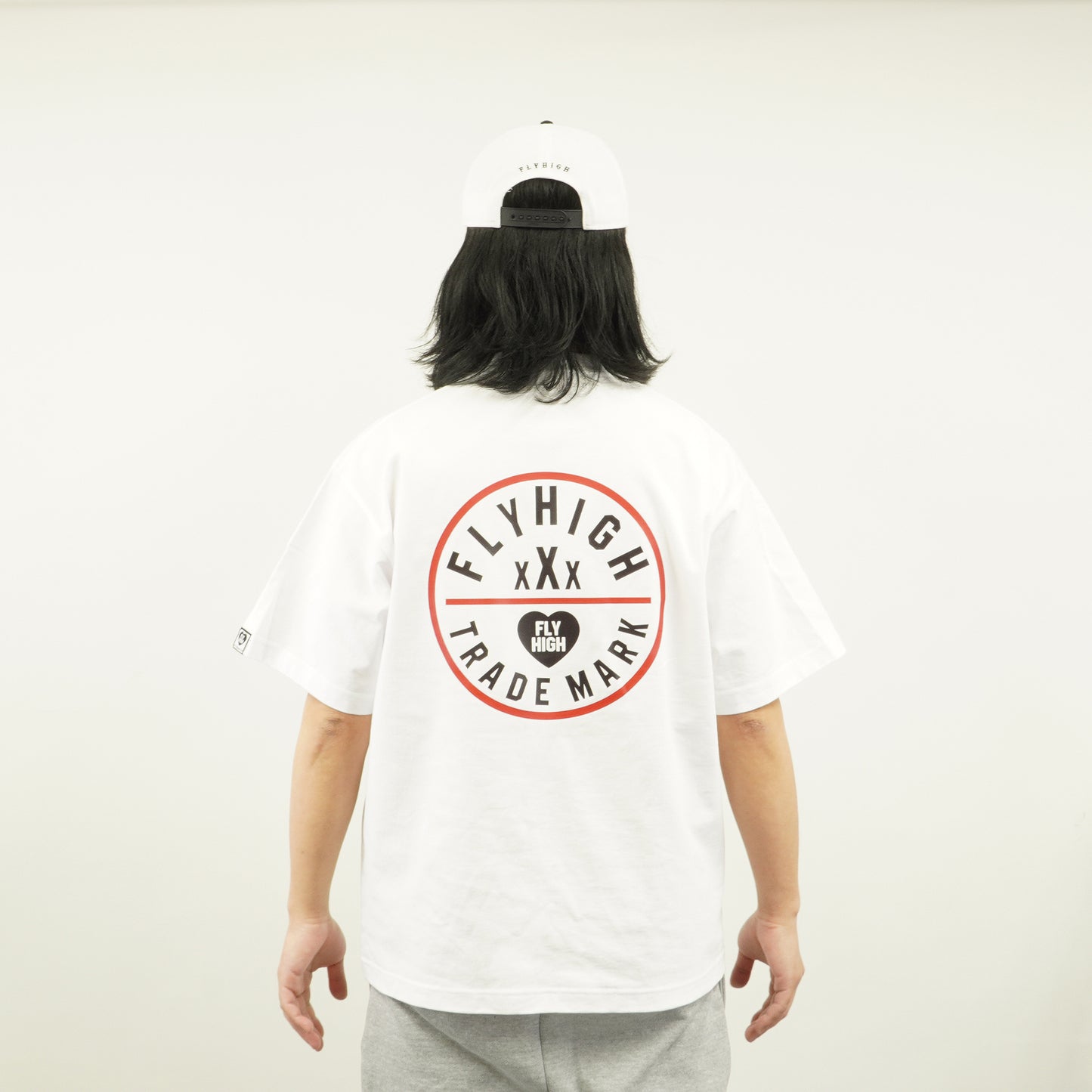 FLYHIGH TRADE MARK T-SHIRT WHITE