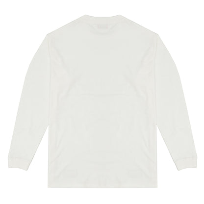 FLYHIGH ARCH LOGO L/S T-SHIRT WHITE