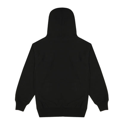 FLYHIGH BOX LOGO PULLOVER HOODIE BLACK