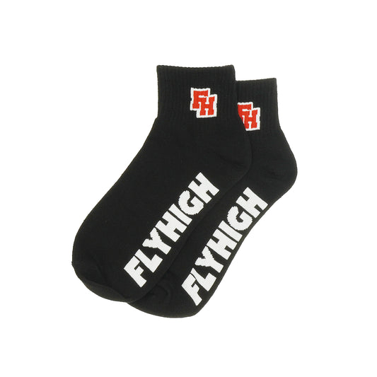 FLYHIGH ANKLE SOCKS BLACK