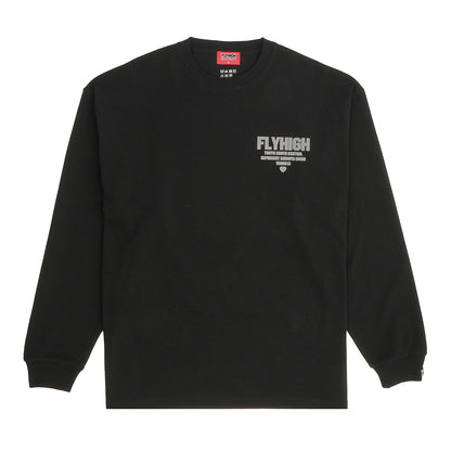 FLYHIGH REPRESENT LOCAL L/S T-SHRT BLACK