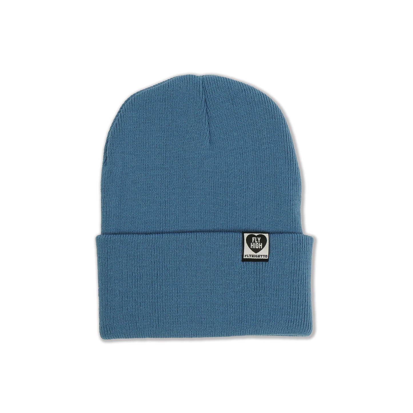 FLYHIGH LOVERS HEART BEANIE KNIT CAP SKY BLUE