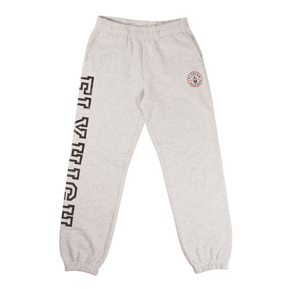 FLYHIGH BIG LOGO SWEAT PANTS ASH GREY