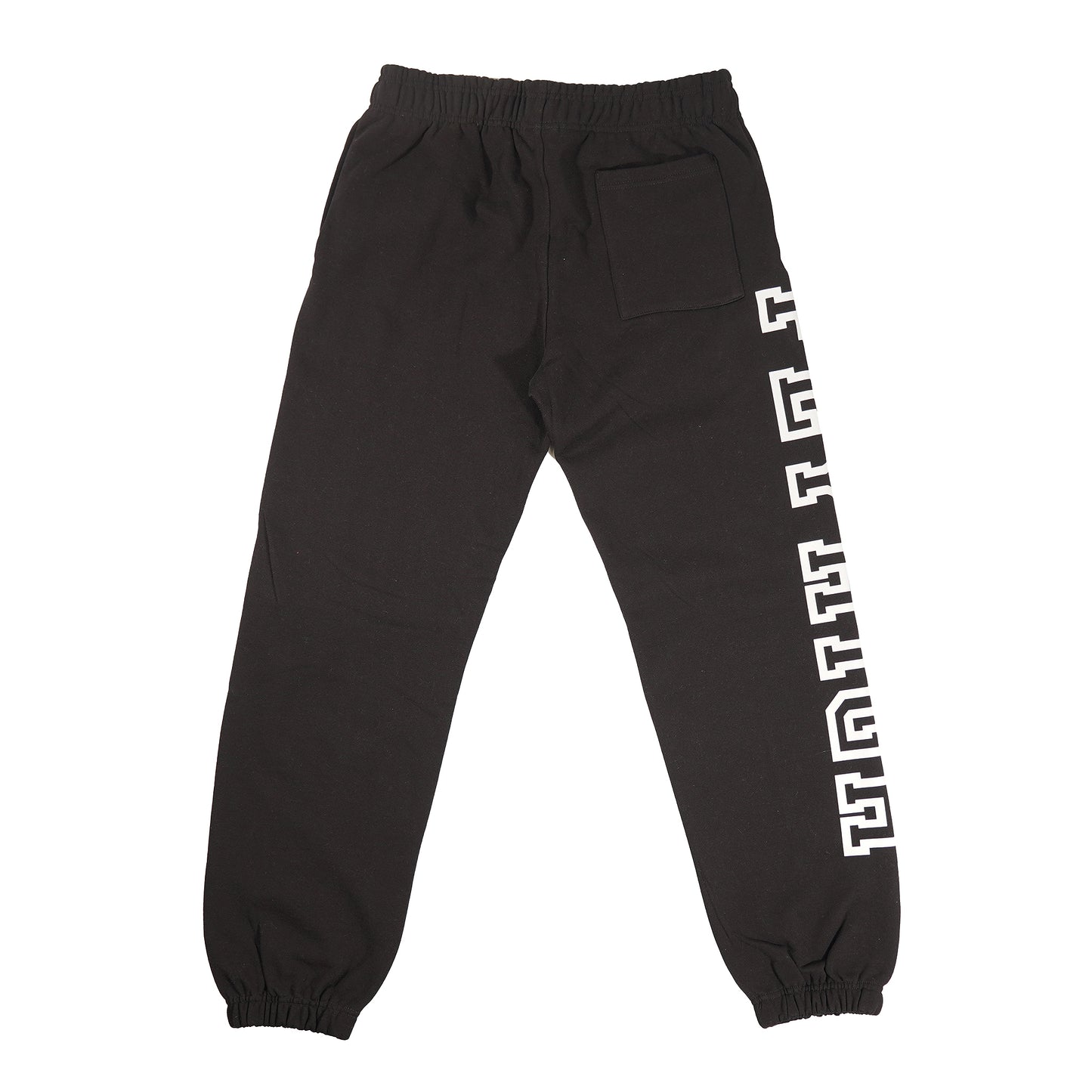 FLYHIGH BIG LOGO SWEAT PANTS BLACK