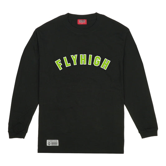 FLYHIGH ARCH LOGO L/S T-SHIRT BLACK